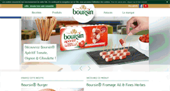 Desktop Screenshot of boursin.fr